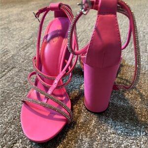 Size 9 Hot Pink Heels